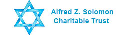 Alfred Z. Solomon Charitable Trust logo with blue Star of David