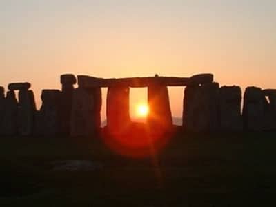 Stonehenge at summer soltice
